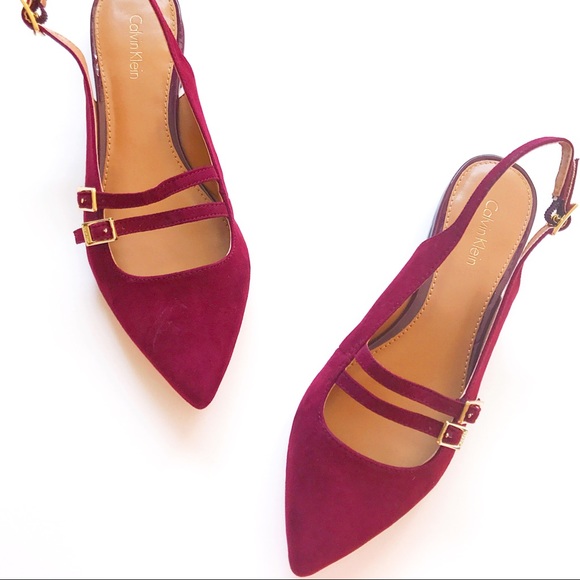 calvin klein roslyn pointed toe pump